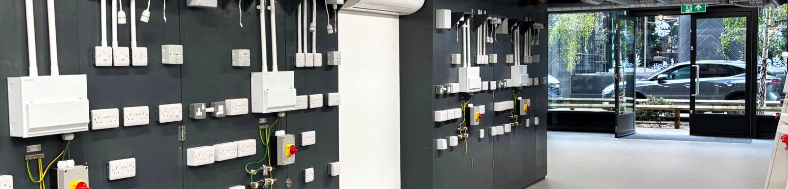 The electrical training workshop at our Hackney centre