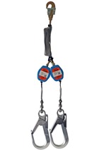 Tractel Blocfor 1.8B DUO 150kg Twin Self Retracting Lanyard