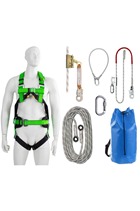 Height Safety Multi Purpose Roofing Harness Kit, M -XL,