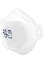 Portwest P390 EAGLE FFP3 Dolomite Fold Flat Respirator (Pk20)