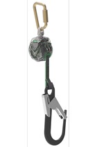 MSA V-TEC 1.8mtr Mini Personal Fall Limiter c/w Lightweight Aluminium Scaffold Hook