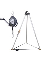Kratos Safety 7ft Rescue Tripod & 20mtr Fall Arrester with Rescue Winch