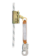 14mm Vertical Safety line with guided fall arrester
