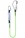 Shock Absorbing Lanyard 1.75m with Scaffold Hook