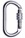Karabiner Screw Lock ( steel ) AZ011