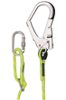 Adjustable 2mtr Rope Lanyard with Scaffold Hook