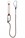 140kg 2mtr Adjustable Shock Absorbing Lanyard c/w Scaffold Hook