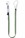 Kratos Safety 1.8mtr Webbing Shock Absorbing Lanyard c/w Scaffold Hook