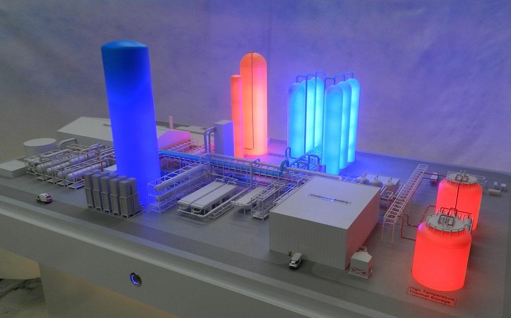 CryoBattery Power Station – 1:150 scale