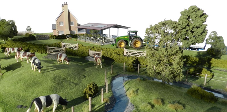 Farm Scene Model - 1:32 Scale