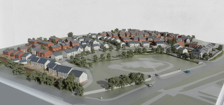 Housing Development Model on Steep Site