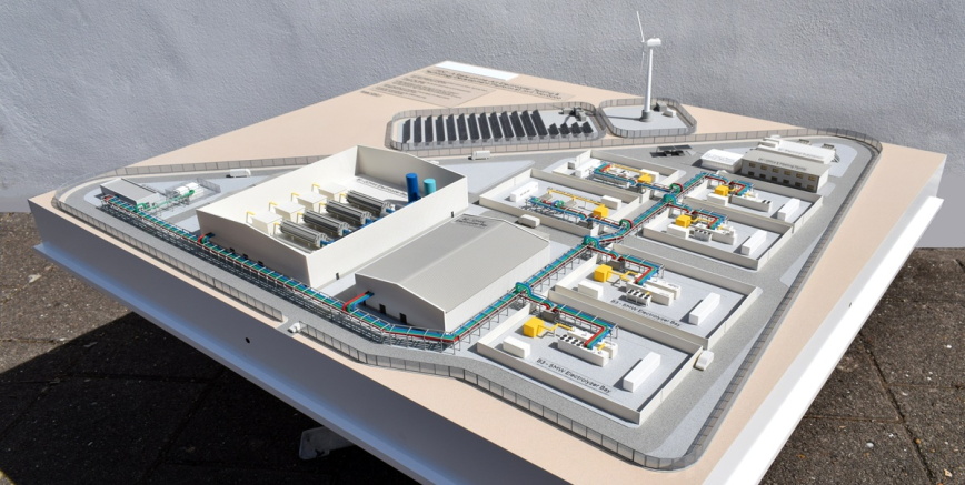 Industrial Plant Model – 1:250 scale