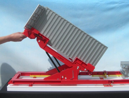 Industrial Model of Container Tilter – Scale 1:10