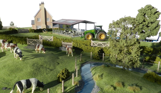 Farm scene model