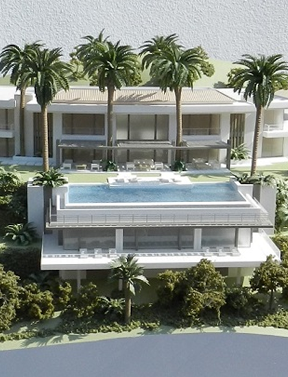 1:100 scale architectural model