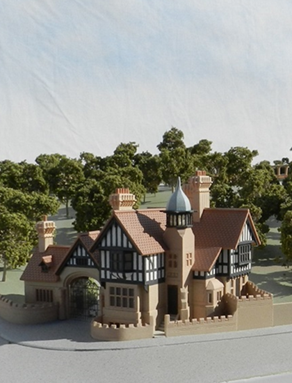 1:200 scale architectural model