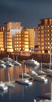 Illuminated architectural models